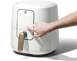 Airfryer met Touchscreen - Heteluchtfriteuse - Snelle Maaltijden Bereiden - Krachtig 1700 Watt Systeem - 227 Kwarts - Wit — thumbnail 2