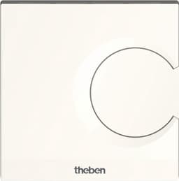 Theben RAMSES 703 S Kamerthermostaat elektronisch, AP, kamertemperatuurregeling, Snap-functie, sabotagebestendig, ext. verlaging mogelijk., 7030003 — thumbnail 1