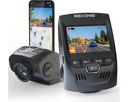 Auto Dashcam - Dashboard Camera - Veilige Rit - 4K Ultra HD - 256 GB Ondersteuning - Zwart