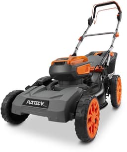 FUXTEC 40V accu grasmaaier FX-E2RM46PROSET | accu grasmaaier met aandrijving | 46 cm | 2x 5Ah accu & snellader | mulchfunctie | 50L grasopvangbak — thumbnail 1