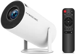 Innovastore Projector - Digital Projector - Thuisbioscoop - Draagbare beamer - 5W-luidspreker - 180° rotatie - WIFI - Wit — thumbnail 1
