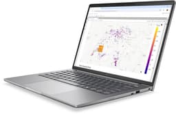 HP ZBook 8 G2a Wolf Pro Security Edition Copilot+ PC AMD Ryzen AI 9 HX PRO PRO 470 Mobiel werkstation 35,6 cm (14") WQXGA 32 GB DDR5-SDRAM 1 TB SSD Wi-Fi 7 (802.11be) Windows 11 Pro AI Workstation, AI PC Zilver QWERTY — thumbnail 5