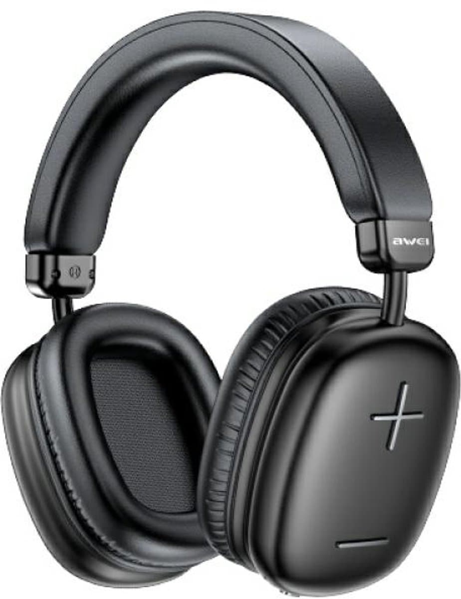AWEI AT6 Serie - Bluetooth Over Ear Koptelefoon - Zwart - Geluidskwaliteitsreductie — afbeelding 1