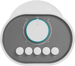 Ventilator Toren - Staande Ventilator - Ruimte Koelen - Met Timer - 45 Watt - Wit — thumbnail 3
