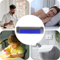 Bladloze Ventilator - Torenventilator Koude Lucht - Ruimte Koelen - Drie Snelheden - Compact - Beige — thumbnail 5