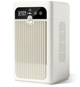 VHV-Mini Aircooler voor Bureau - Stille Tafelventilator met Timer - Mobiele Luchtkoeler met USB - Compacte Waterairco voor Slaapkamer, Studentenkamer, Kantoor en Outdoor Camping — thumbnail 1