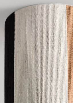 CREATE - Stille plafondventilator 100% hout 40W (Ø132cm) - Met licht LED - Afstandsbediening - 6 snelheden - Programmeerbaar - WIND CALM CUSTOM WOVEN — thumbnail 2