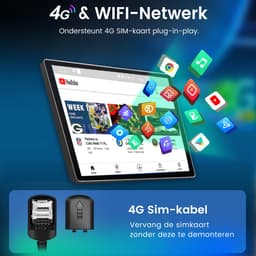Junsun Android 15 Autoradio Geschikt voor Citroën Berlingo II (B9) 2008-2017 Accessoires, 4GB+64GB, Draadloze CarPlay & Andriod Auto, DAB+, GPS-navigatiesysteem, Bluetooth, Stuurwielbediening, WiFi, 13,1-inch 2K Touchscreen, DSP, Octa-core processor — thumbnail 4