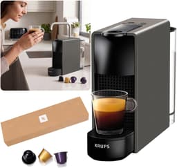 Krups Essenza Mini - Compacte Nespresso capsulemachine, grijs, energiezuinig 1450W — thumbnail 1
