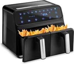 Airfryer - Hete Lucht Oven - Gezond Frituren - Snelle Bereiding - Grote Capaciteit - Zwart — thumbnail 1