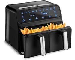 Airfryer - Hete Lucht Oven - Gezond Frituren - Snelle Bereiding - Grote Capaciteit - Zwart
