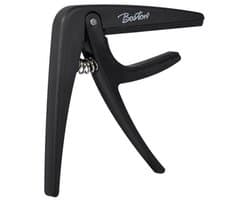 Capo - Boston BC-86-BK - Veermechanisme - Klassieke gitaar - Zwart