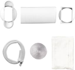 Inventum AC906W Mobiele Airco - 9000 BTU Airconditioning - 3-in-1 - Koelen, Ventilator, Ontvochtiger - Tot 80 m³ - Afdichtingskit - Wit — thumbnail 7