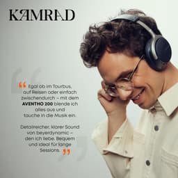 Beyerdynamic Aventho 200 - Bluetooth - ANC - Draadloze over-ear koptelefoon - Grijs — thumbnail 2