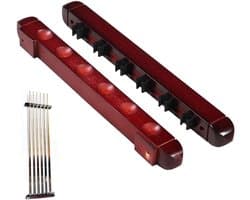 Houten Wandmontage Poolstick Rack voor Billiard Sticks - Stijlvolle Cue Houder voor Thuisgebruik