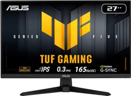ASUS TUF Gaming VG27AQE5A - QHD Gaming Monitor - Stereo Speakers - 0.3ms - 165hz - 27 inch — thumbnail 1
