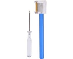 Leren Randverf Pen en RVS Verfroller voor Handgemaakte Leerprojecten en Gereedschapset