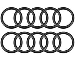 10 Stuks Nitrilrubber O-Ringen 14mm Buitendiameter 6mm Binnendiameter 4mm Breedte voor Afdichting, Loodgieterswerk en Auto Reparatie