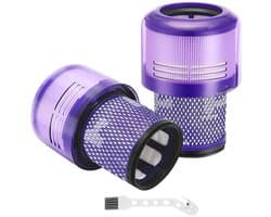 V11-filters voor Dyson - vervangingsfilters voor Dyson V11 V15 SV14 SV17 SV22 Animal/Absolute/Extra/Torque Drive/Fluffy/Complete Pro draadloze stofzuigers. Vergelijkbaar met onderdeelnummer DY970013-02