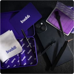 Buddi Fresh | Professionele Schoonmaakset voor telefoon, Tablet en Airpods | Geschikt voor oplaadpoort, AirPods en telefoon schoonmaken | Reinigingsgum | Inclusief handige borstels — thumbnail 4