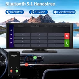 E32 - Dashcam voor Auto - WiFi - Dashcams - FullHD video - Super compact - Parkeermodus - 16:9 - 10.26 inch Scherm - Met Achteruitrijcamera - Zwart — thumbnail 3