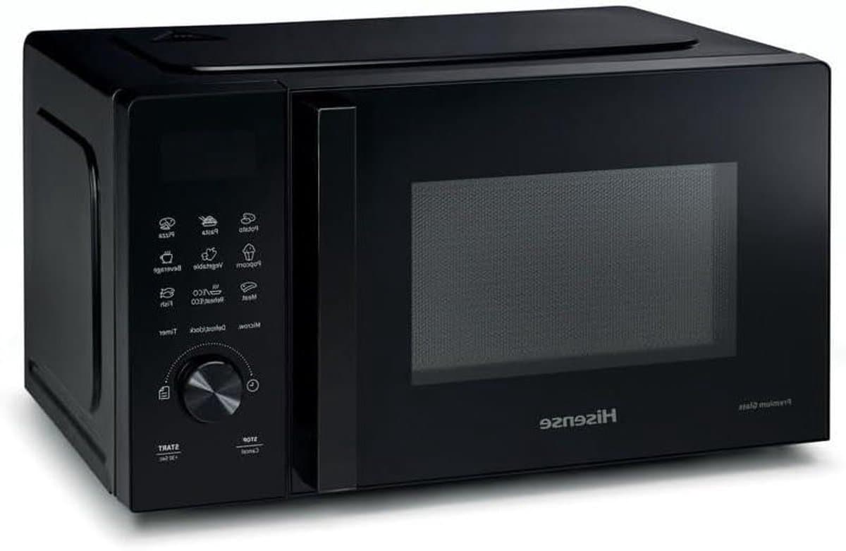 Magnetron Zwart - Oven Solo - Snel Eten Opwarmen - 9 Programma's - 20 Liter - Zwart — afbeelding 1