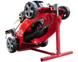 Lawn mower lift, jack to sharpen Adjust Blade Service Repair and clean up to 18kg load