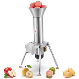 Elektrische fruitmolen - Fruitversnipperaar - Vermogen 1100 W - Roestvrij staal 304 - Hele Appels tot Ø 80 mm - Capaciteit 164 kg/u - Voor Appels, Peren, Wortelen, Aardappelen — thumbnail 1