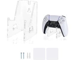 Controller Houder - Stand - Hoofdtelefoon Houder - Hoofdtelefoon Stand - Gaming Controller - Wandmontage - Acryl Game Stand 10 x 8.5 x 5.8 cm