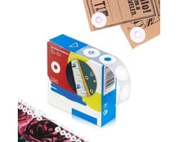 Set van 250 zelfklevende ringversterkers voor gaatjes, versterkingsstickers voor losse vellen, transparante ringversterkers voor documenten