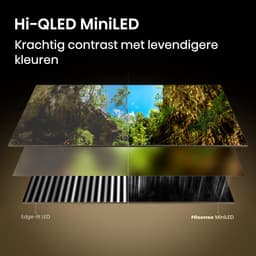 Hisense 85E8S SmartTV - 85 inch - 4K Hi-QLED MiniLED - 2026 - 600 nits - Native 144Hz Game Mode - Built-in Subwoofer - Hi-View AI Engine - Hi-QLED Colour - Dolby Vision Atmos — thumbnail 14