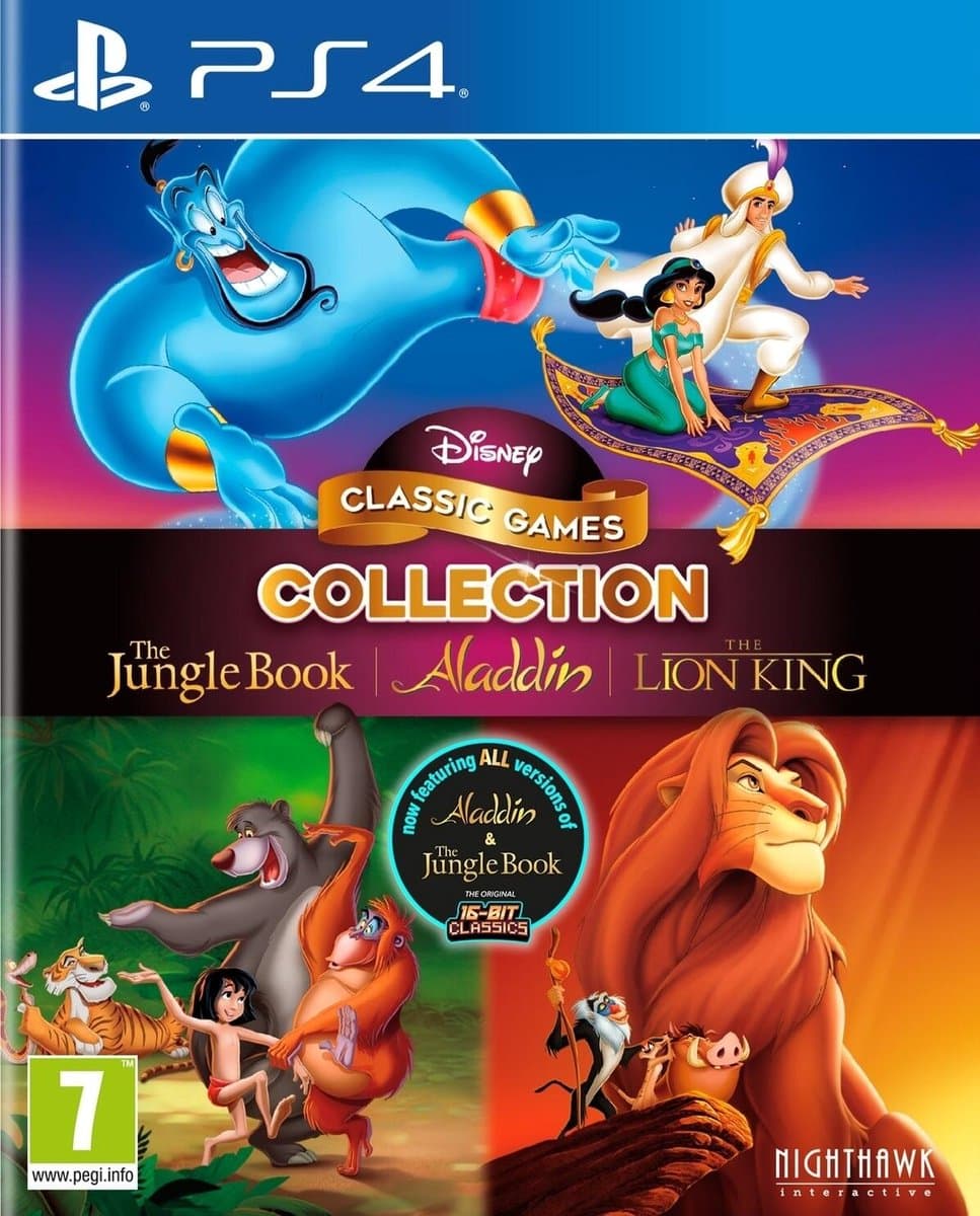 Disney Classic Games The Jungle Book, Aladdin and The Lion King - Playstation 4 — afbeelding 1