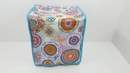 Keukenmachine Beschermhoes - Apparaat Cover - Schoon Houden Keuken - Voorkomt Vlekken - 31 x 16 cm - Grijs — thumbnail 1