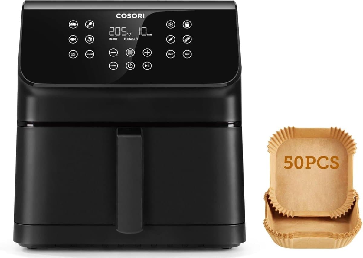 Heteluchtfriteuse - Airfryer - Gezond Koken - 62 Liter Capaciteit - Grote Maaltijden — afbeelding 1