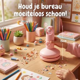 Draadloze Mini Stofzuiger - Draagbare Kruimeldief voor Auto en Huis - Compacte Handstofzuiger - Oplaadbaar & Sterke Zuigkracht — thumbnail 2