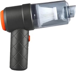 Draagbare Stofzuiger - Auto Kruimeldief - Auto en Thuis - Draadloos Opladen - 500 Gram - Zwart — thumbnail 1