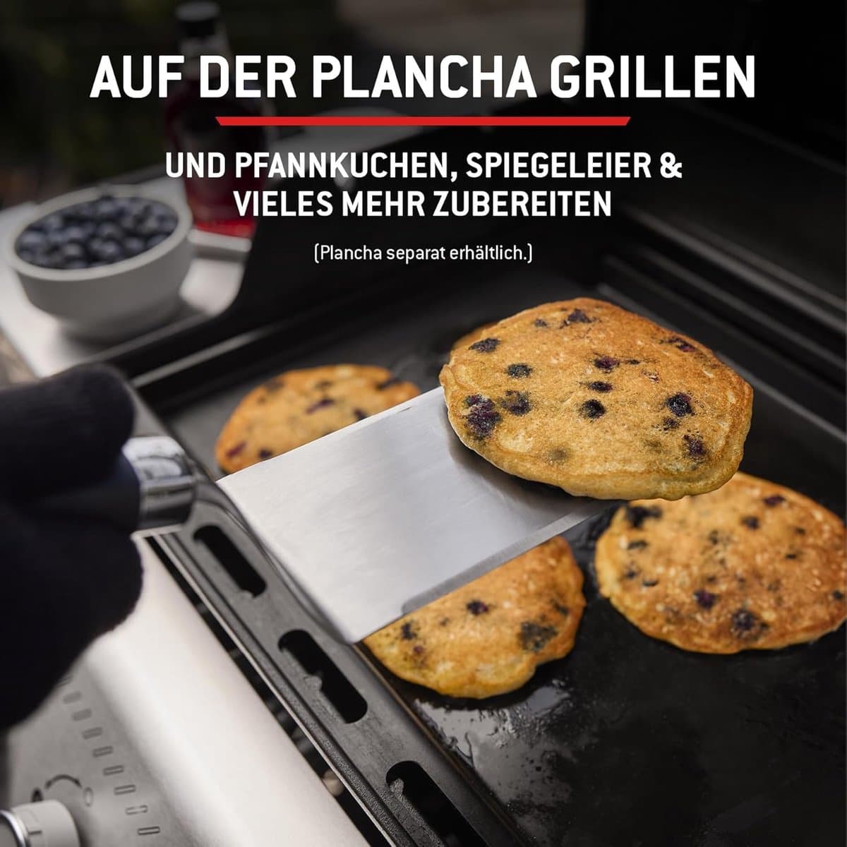 Gasbarbecue 3 Branders 123 x 67,5 x 117 cm – Buiten BBQ met Zijtafels, Warmhoudrek, Snap-Jet Ontsteking en Gietijzeren Grillrooster – Zwart/Zilver – HomebyNicole — afbeelding 1