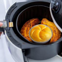 Eiervormen voor Airfryer, 2 Stuks Ramekin Accessoires, 10cm Rond, Herbruikbaar Koolstofstaal, Perfect voor Gepocheerde Eieren en Bakken — thumbnail 2