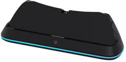 Oplaadstation met Type-C Adapter voor PlayStation Portal Remote Player - Draagbare PS5 Oplaadstandaard met 7 RGB Lichtmodi - Touch Bediening - USB 5V/2A Laadhouder met Beveiliging tegen Overbelasting - Ideaal voor Stabiel en Veilig Opladen - Zwart — thumbnail 1