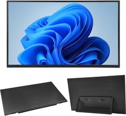 18.5" Draagbare Monitor – 1080P IPS, 100Hz, Dual USB-C, HDMI, Plug & Play – Ultra Slim 1,12kg – Voor Laptop, Telefoon, Gaming — thumbnail 12