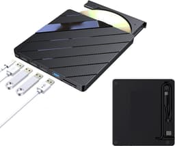 Externe schijf - Draagbare lezer - Bestanden overzetten - Snelle USB 3.0 - 147 cm - Zwart — thumbnail 4