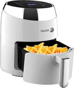 Heteluchtfriteuse - Airfryer - Gezond Frituren - 35 Liter Capaciteit - 25x32x30 cm - Meerkleurig — thumbnail 1