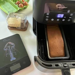 Heteluchtfriteuse - Airfryer - Gezond Koken - PFAS Vrij - 8 Liter - Zwart — thumbnail 3