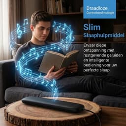 Fokelyi - Slaapsprekers - kussenluidspreker - onderkussen bluetooth speaker - witte ruis - timerfunctie - zwart — thumbnail 5