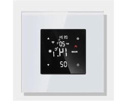 Slimme Thermostaat - Kamertemperatuurregelaar - Verwarming Regelen - Touchscreen Bediening - 16A - Wit