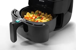 Heteluchtfriteuse - Airfryer - Gezond Frituren - Touchscreen Bediening - 32 Liter - Zwart — thumbnail 3