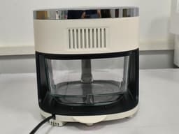 Digitale Airfryer - Hete Lucht Oven - Gezond Frituren - Glazen Mand 360 Graden - 4.2 Liter - Wit — thumbnail 2