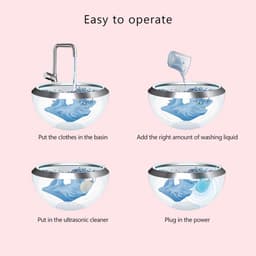 Mini-vaatwasser, ultrasone wasmachine, draagbaar, USB, automatische was, groenten, reinigingsaccessoires, wasmachine，12×6cm — thumbnail 4