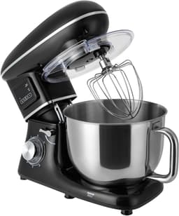 Keukenmachine 1500W - Kneedmachine deegmaker - Bakken en mixen - LCD timer functie - 62 liter kom - Zwart — thumbnail 1
