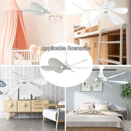 Zonneventilator met Snoer - Draagbare Ventilator - Buitenkoeling - Zonnepaneel Inbegrepen - 42 cm Diameter - Zwart — thumbnail 5